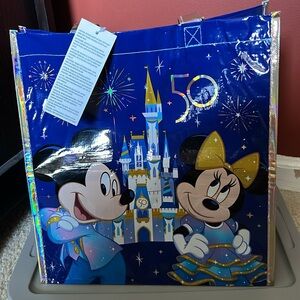 Disney Reusable bag 50th Anniversary NWT
